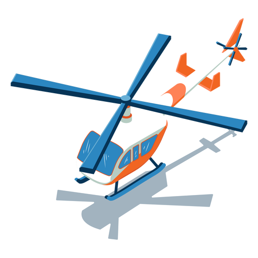 Isometric transport helicopter