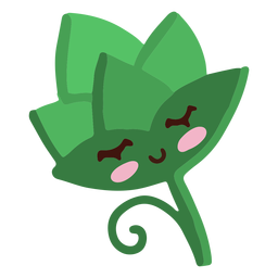Kawaii character malt PNG Design
