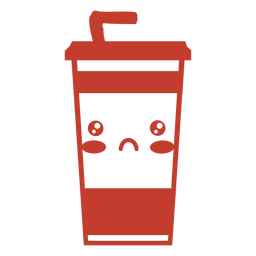 Copa Kawaii Diseño PNG