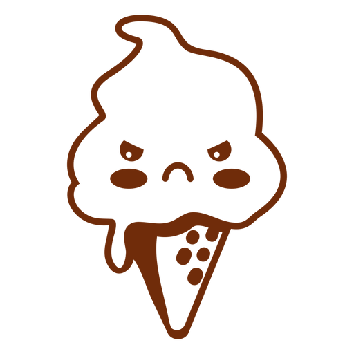 Helado De Comida Kawaii Descargar Png Svg Transparente