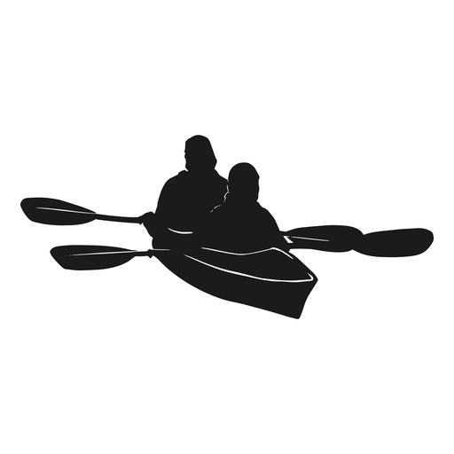 Download Kayak silhouette canoe - Transparent PNG & SVG vector file