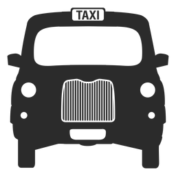 Londres táxi preto Desenho PNG