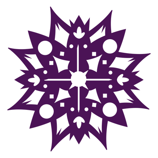 Mandala Symbole indisch PNG-Design