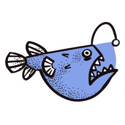 Ocean angler fish