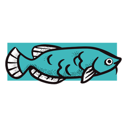 Imagem de peixe do oceano Desenho PNG