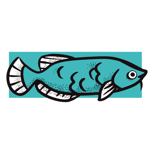 Imagem de peixe do oceano Desenho PNG