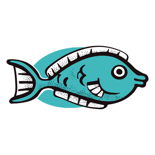 Peixinho do oceano Desenho PNG