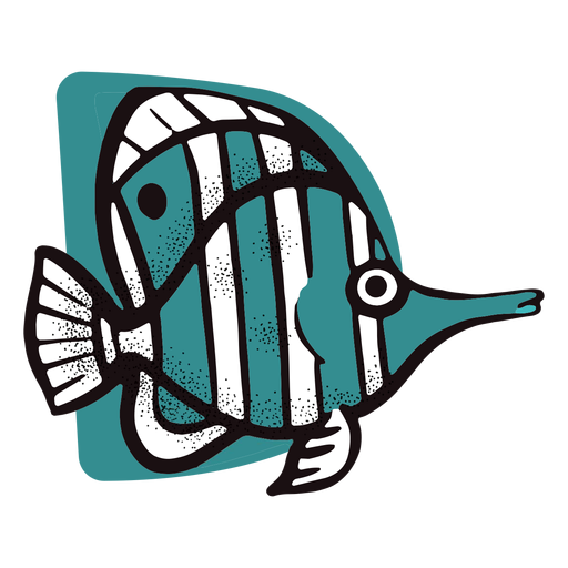 Ocean striped fish