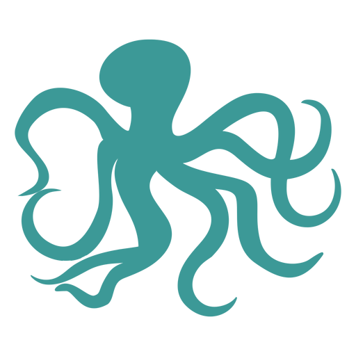 Octopus silhouette octopus PNG Design