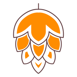 Stroke hop planta Desenho PNG