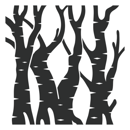 Bäume Wald PNG-Design