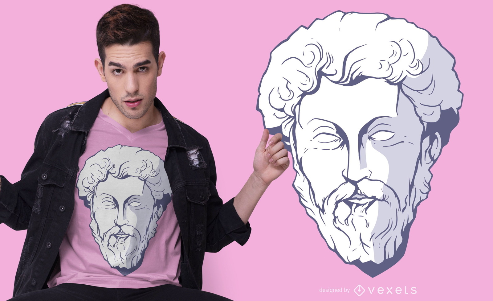 Marcus Aurelius T-Shirt-Design