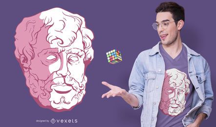 Diseño de camiseta Seneca