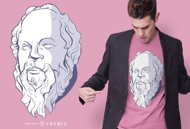 Design de camisetas Sócrates