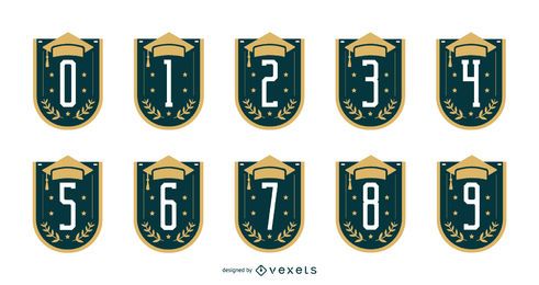 Graduation numbers set