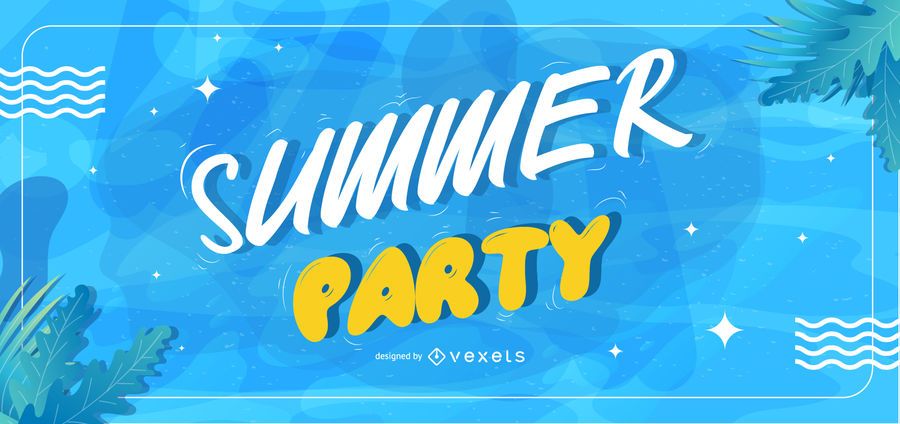 Summer party slider template Summer party slider template
