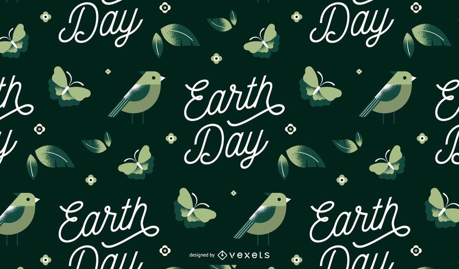  Earth  Day  Pattern Design  Vector Download