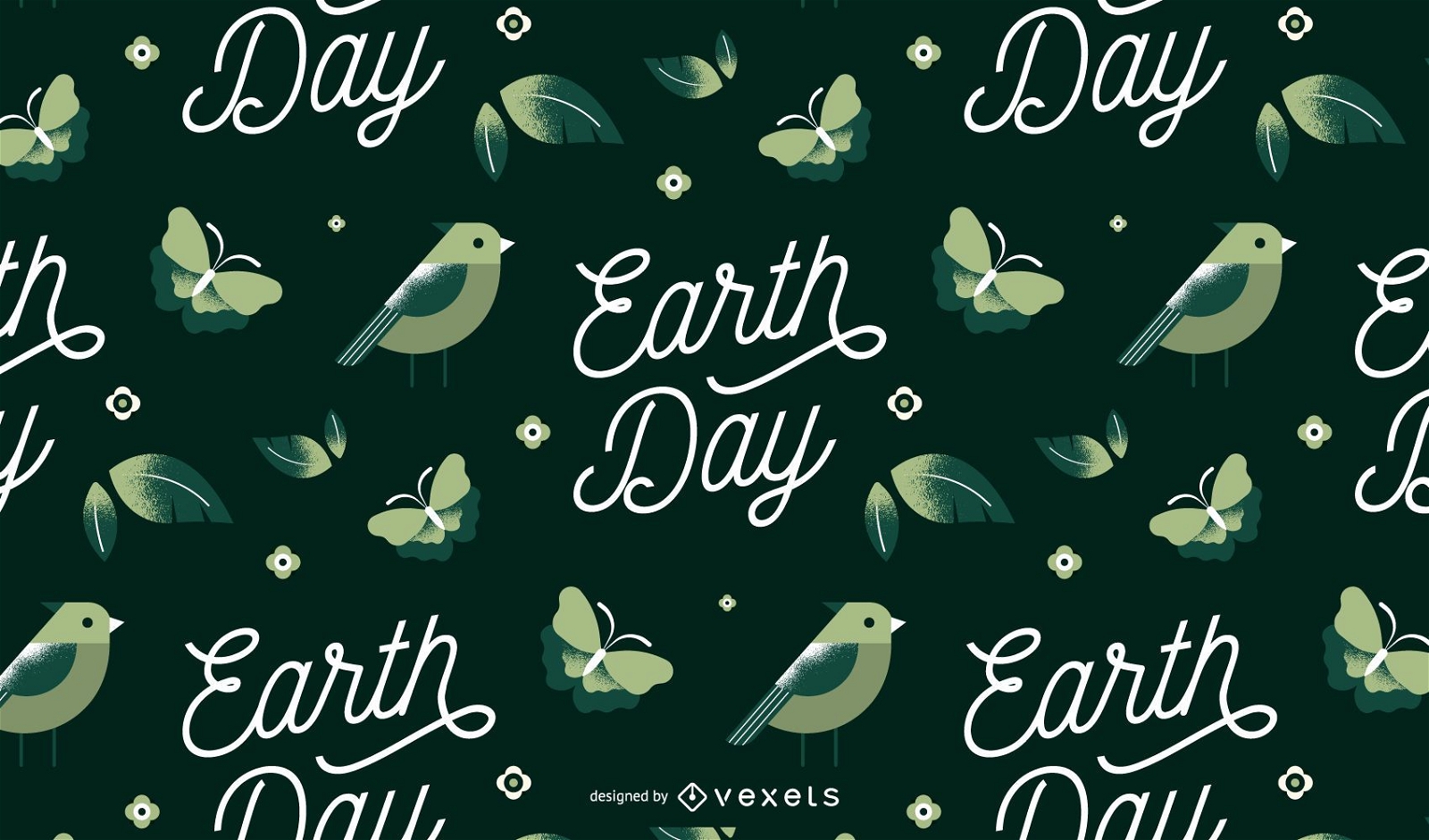 Earth day pattern design