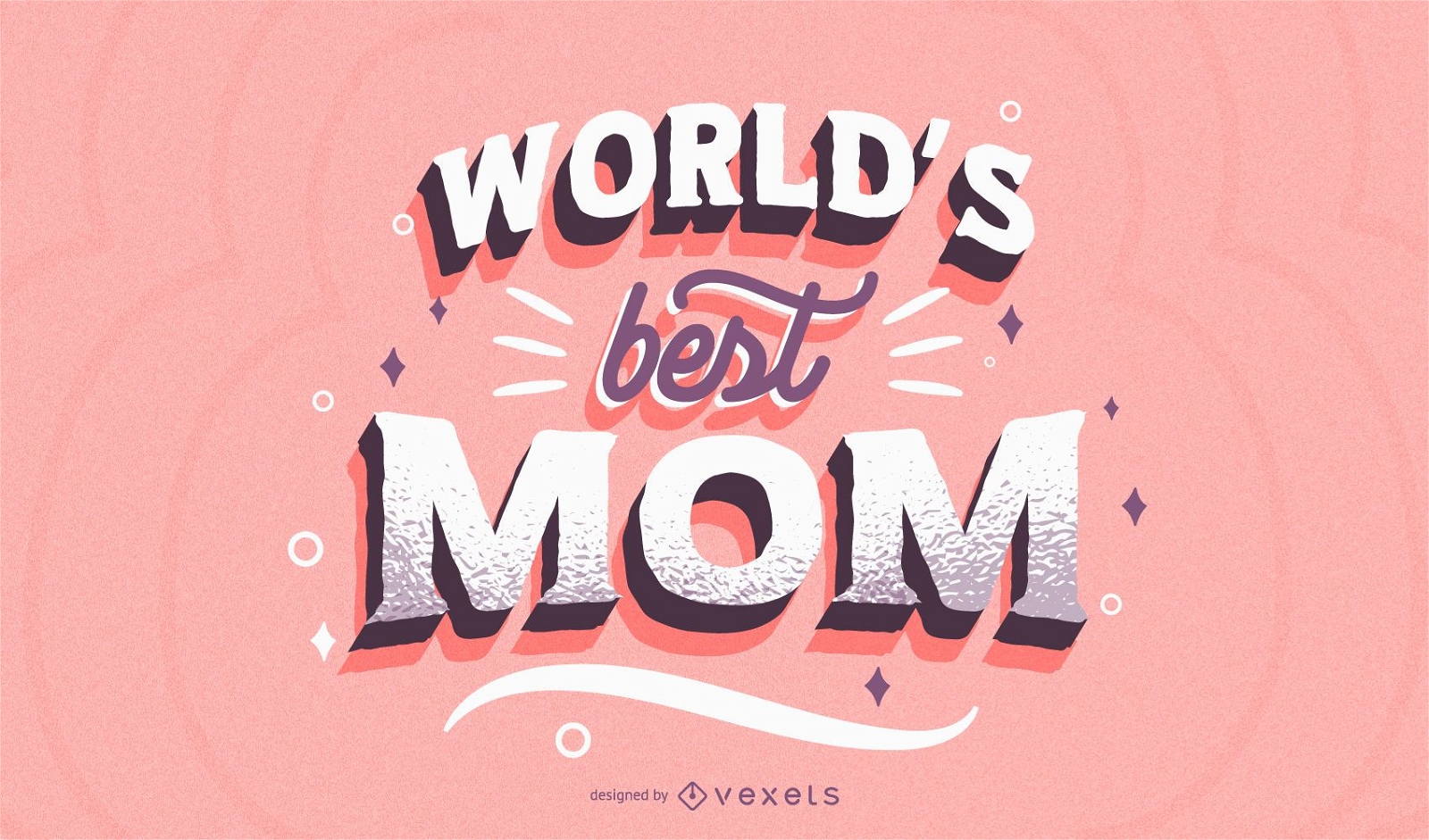 Melhor design de letras para mães