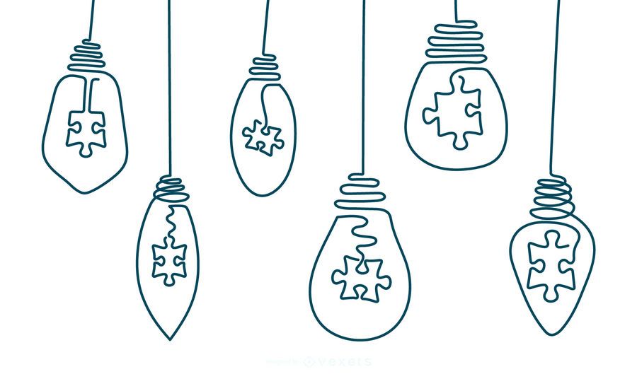 Hand Drawing Stroke Light Bulb Pack Hand Drawing Stroke Light Bulb Pack