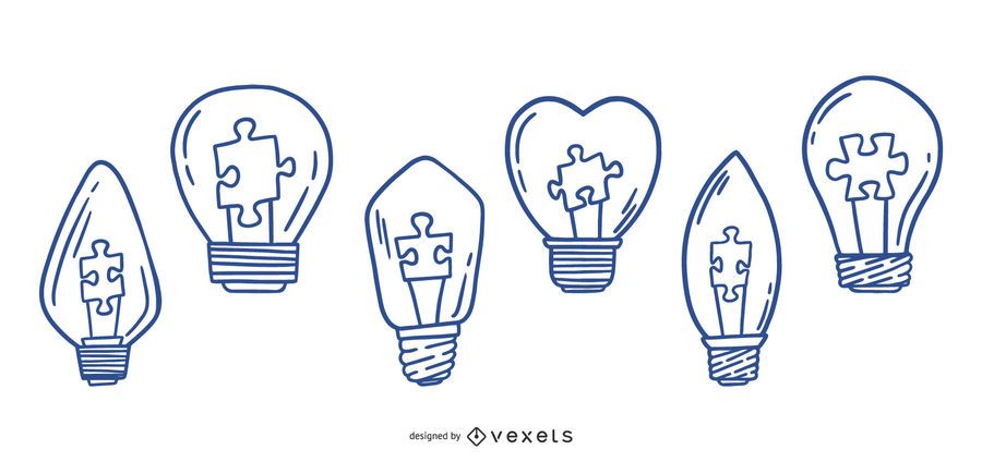 Stroke Autism Light Bulb Design Pack Stroke Autism Light Bulb Design Pack