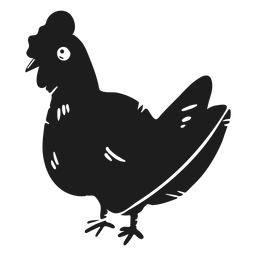Galinha de fazenda Desenho PNG