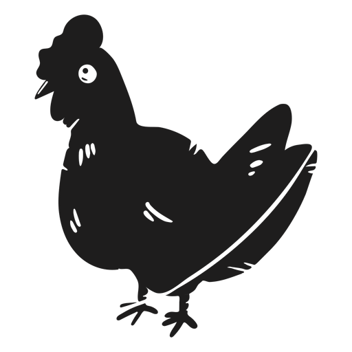 Farm hen PNG Design