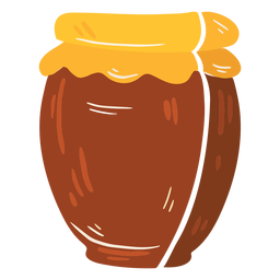 Ícone de pote de mel de fazenda Transparent PNG