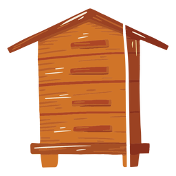 Ícone de cabana de fazenda Desenho PNG