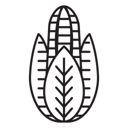 Farm maize icon PNG Design