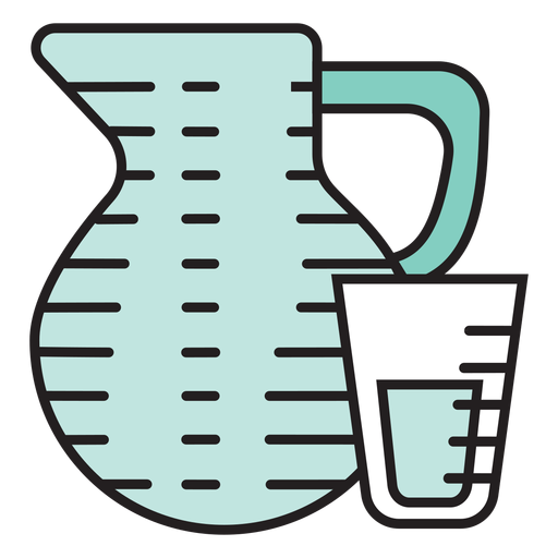 Farm pitcher colored icon PNG Design