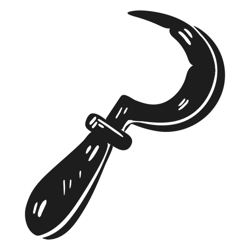 Farm sickle PNG Design