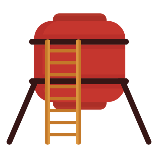 Farm water tank icon PNG Design