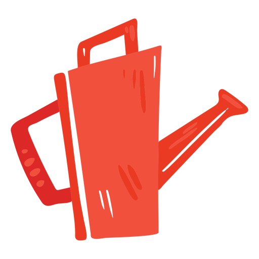 Regadera de granja icono rojo Diseño PNG