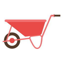 Farm wheelbarrow icon PNG Design