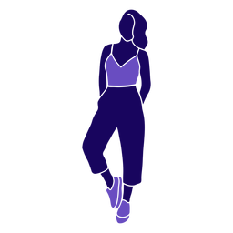 Top de cami feminino fashion Desenho PNG