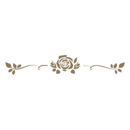Blumenmusterteiler PNG-Design