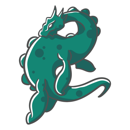 Folklore creature dragon icon PNG Design