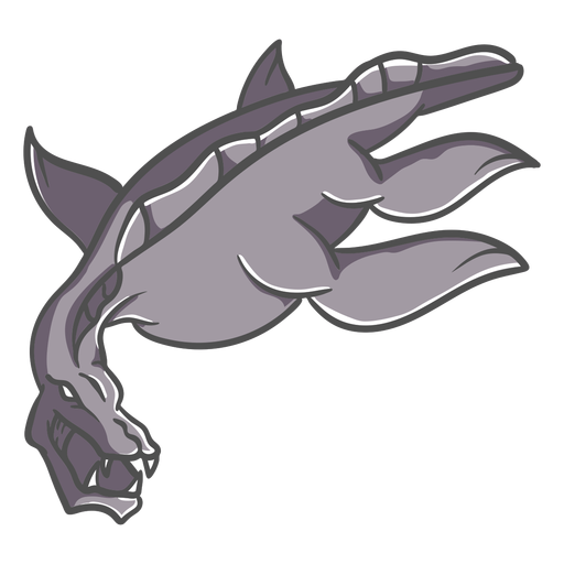 Ilustração de dragão de criatura folclórica Desenho PNG