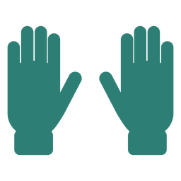 Handschuh-Silhouette des Gradening-Werkzeugs PNG-Design