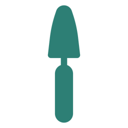 Silhueta de espátula manual de ferramenta de nivelamento Desenho PNG