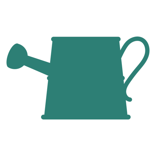 Gradening tool watering can silhouette PNG Design