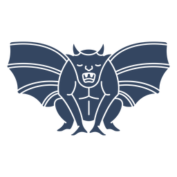 Gárgola monstruo Diseño PNG