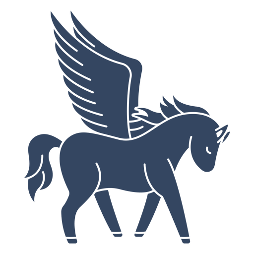 Monster Pegasus Griechisch PNG-Design