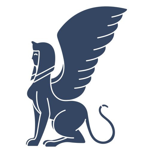 Monster Sphinx ägyptisch PNG-Design