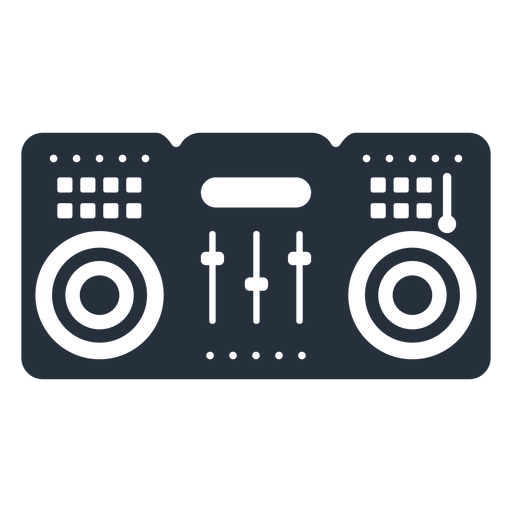 Musik Stereo Deck PNG-Design