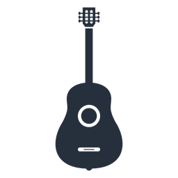 Musikgitarre PNG-Design