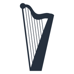 Music harp Transparent PNG