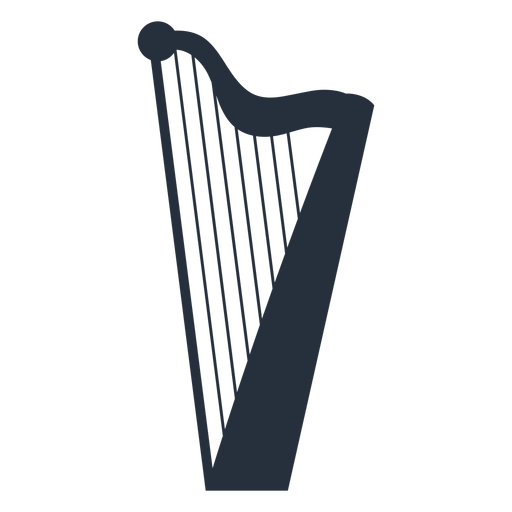 Music Harp Transparent Png Svg Vector File