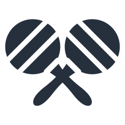 Maracas de musica Desenho PNG